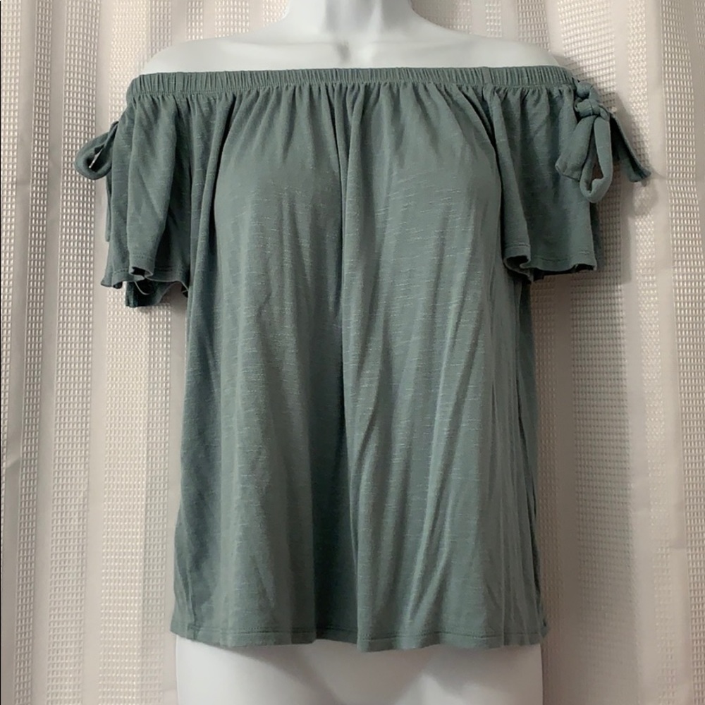 Pink Rose off the shoulder blouse